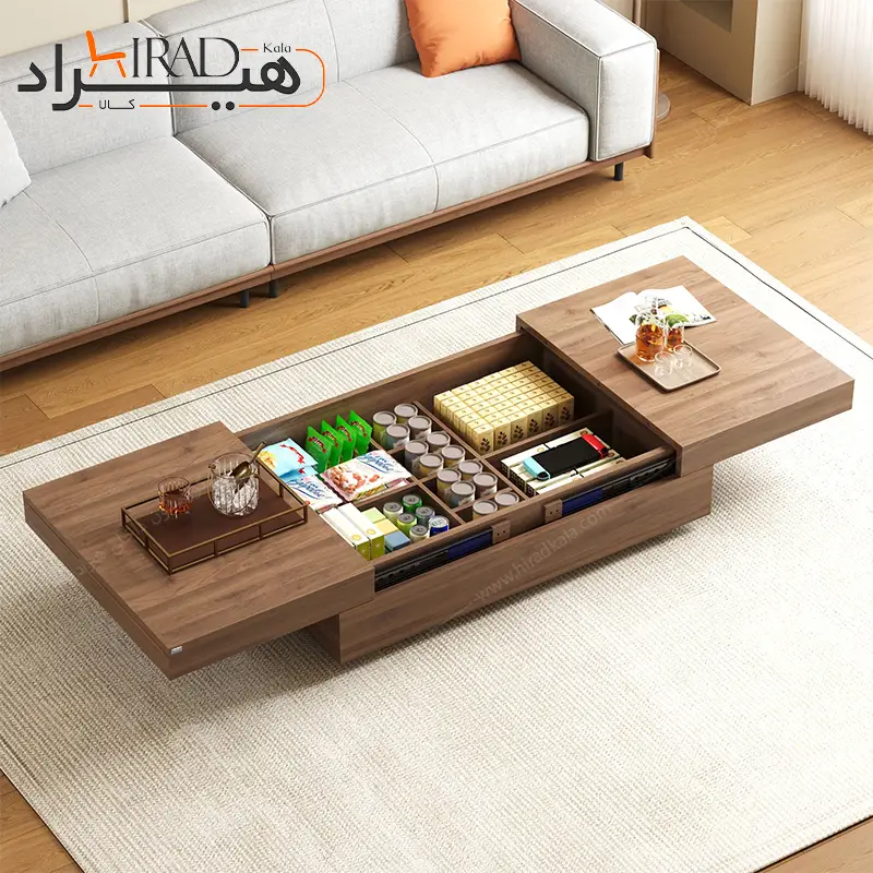 میز جلو مبلی هیراد مدل J43 — تصویر ۳