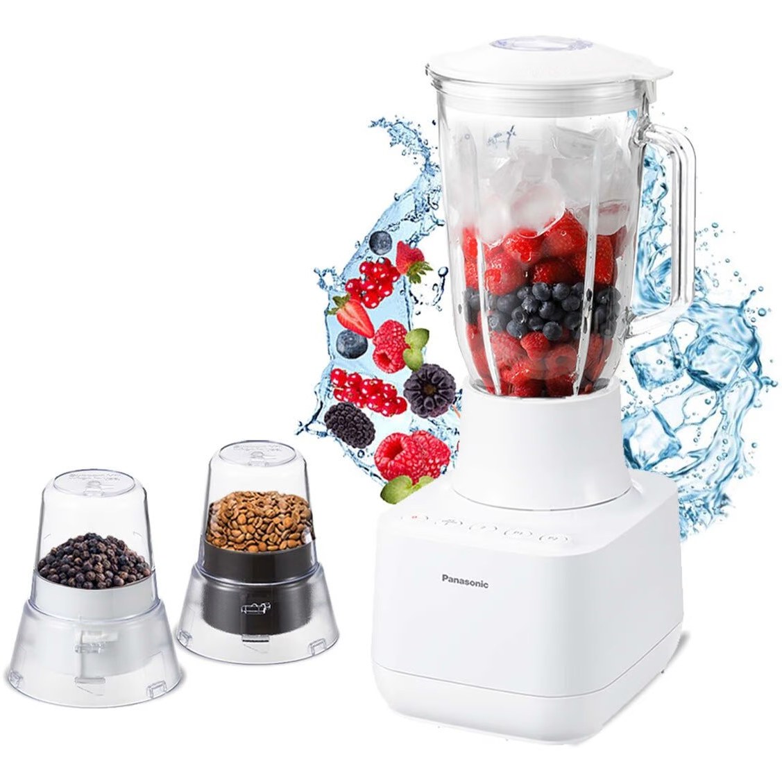 مخلوط کن پاناسونیک مدل MX-MG5321 ظرفیت ۲ لیتر با کاسه شیشه ای — تصویر ۶