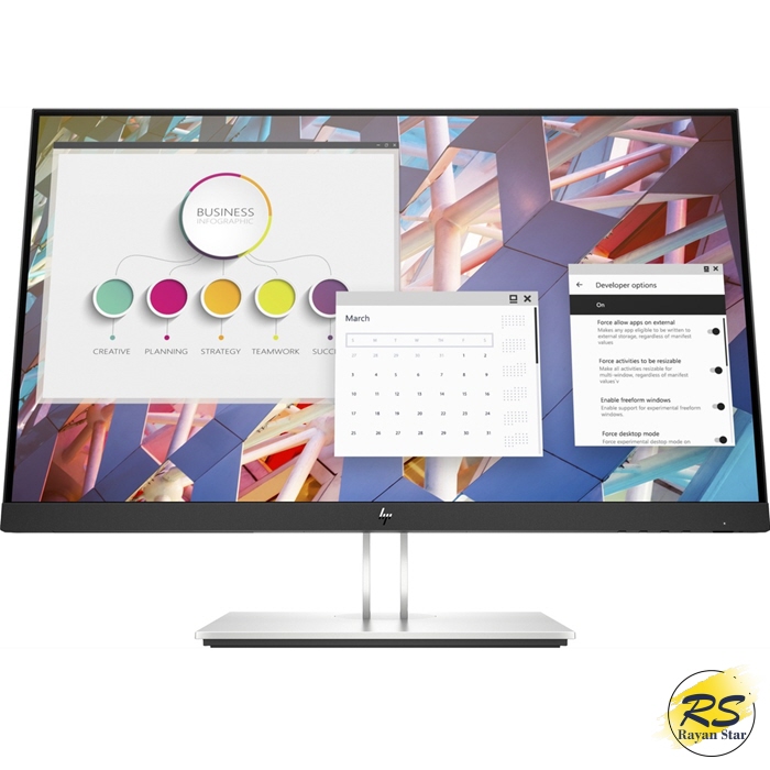 مانیتور اچ پی 24 اینچ فریم لس HP E24 G4