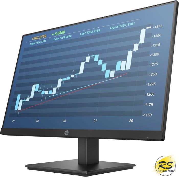مانیتور اچ پی 24 اینچ فریم لس HP P244 — تصویر ۳