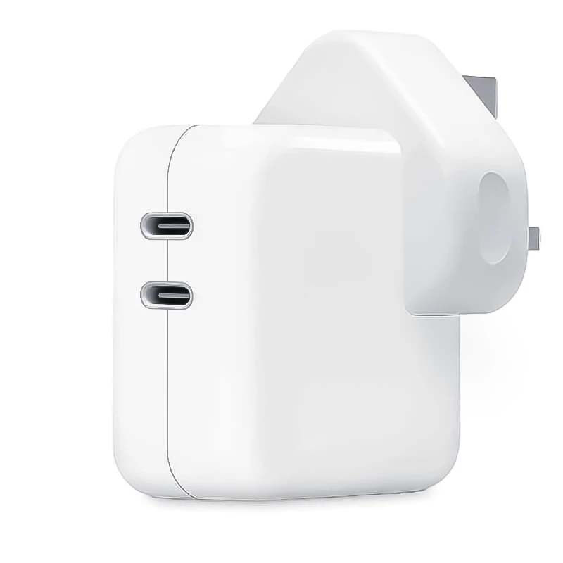 شارژر دیواری 35 وات سه پین اپل مدل Dual USB-C (High Copy)