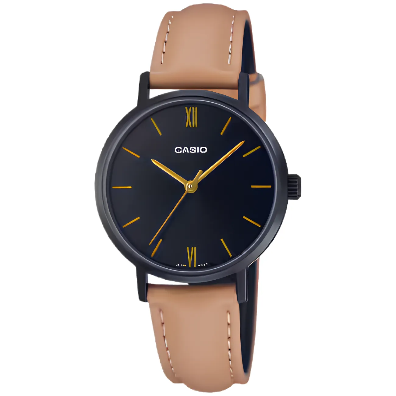 ساعت مچی زنانه کاسیو Casio مدل LTP-VT02BL-3AUDF بند چرمی — تصویر ۷