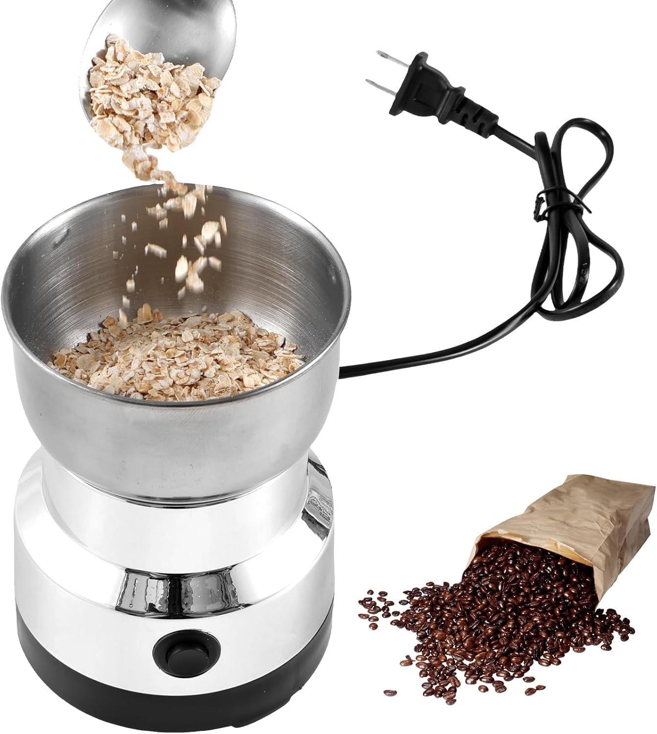آسیاب برقی تفال مدل NM8300 ظرفیت ۱۰۰۰ وات | آسیاب قهوه، ادویه و خشکبار