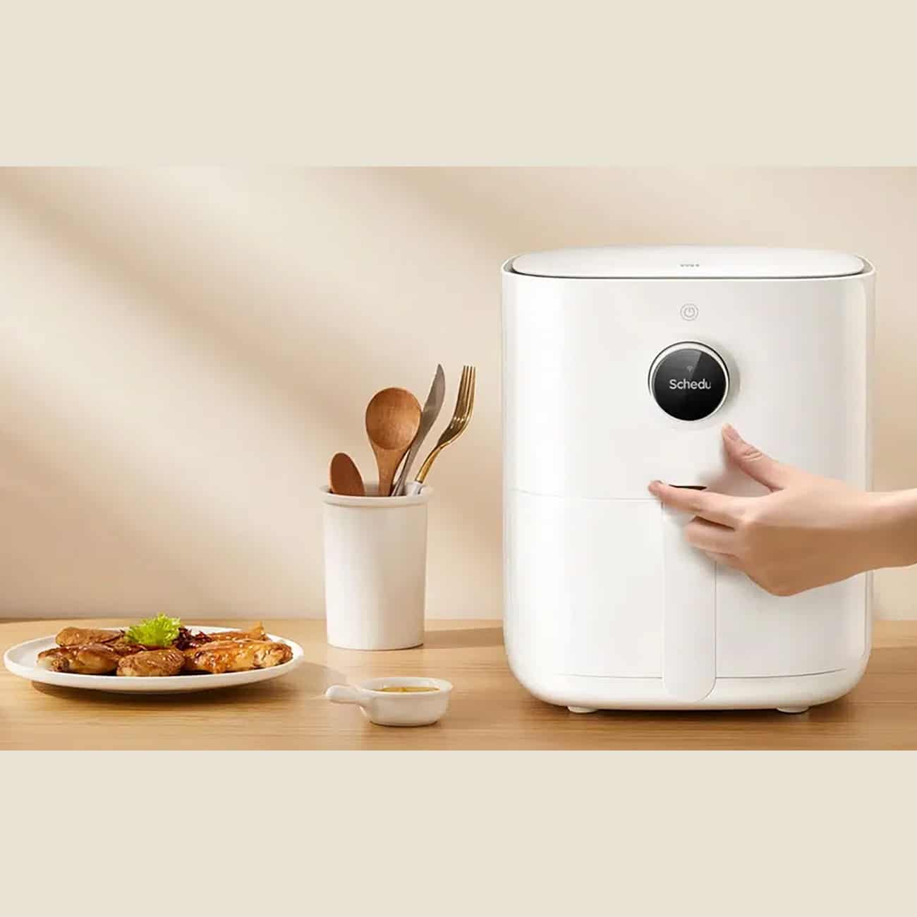 هواپز و سرخ کن هوشمند 3.5 لیتر 1500 وات شیائومی MAF02 — تصویر ۶