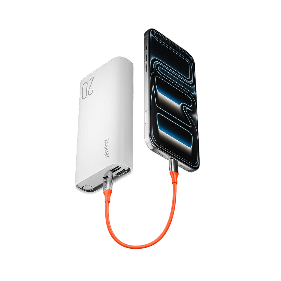 پاور بانک گلوریمی Glorimi LightCore 20000mAh 22.5W با ظرفیت 20000 میلی آمپر بر ساعت — تصویر ۵