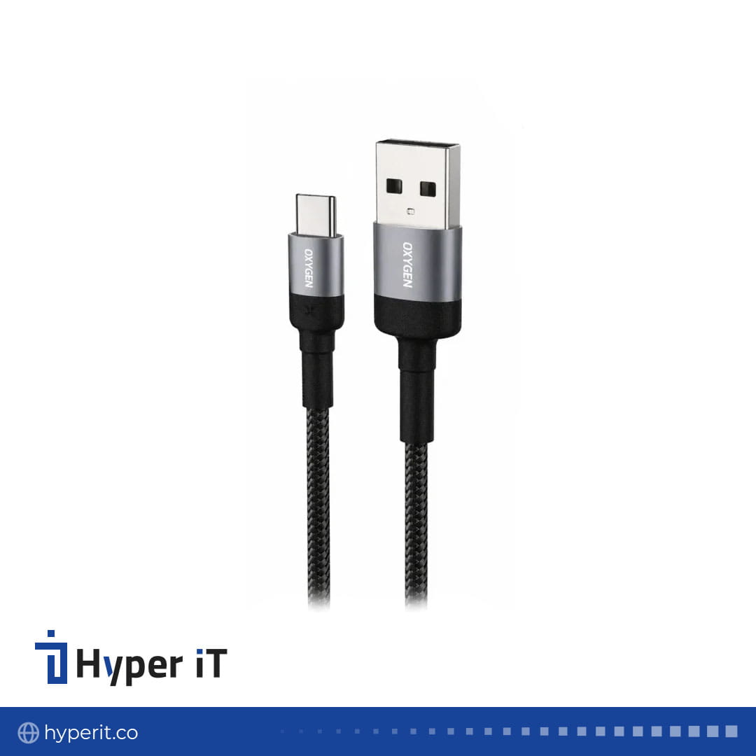 کابل شارژ تایپ سی اکسیژن مدل LX1 — تصویر ۲