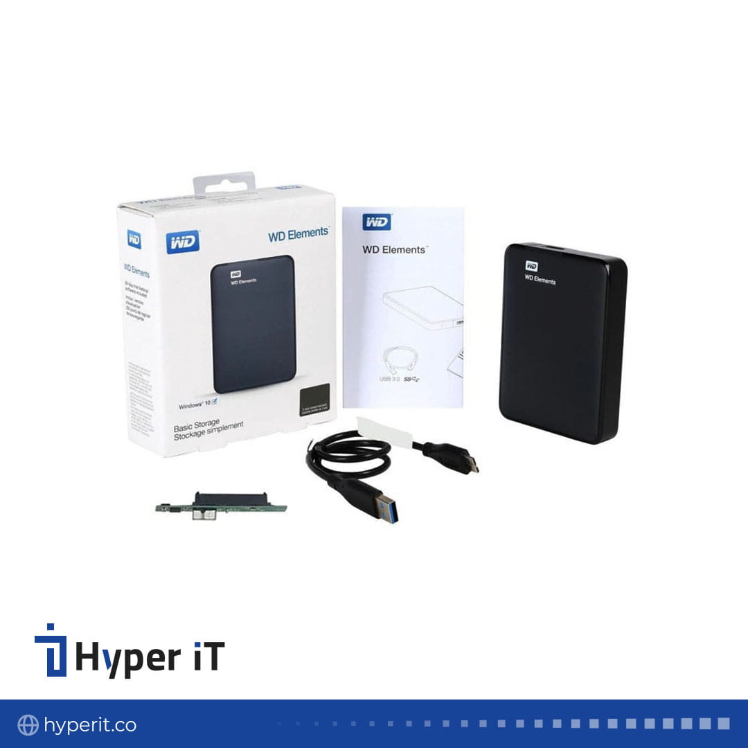 باکس هارد 2.5 اینچ وسترن دیجیتال مدل WD Elements USB 3.0 — تصویر ۴