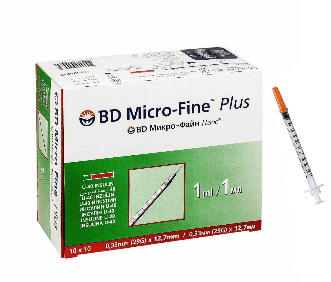 سرنگ 1ml شیشه ای BD پیچی — تصویر ۶