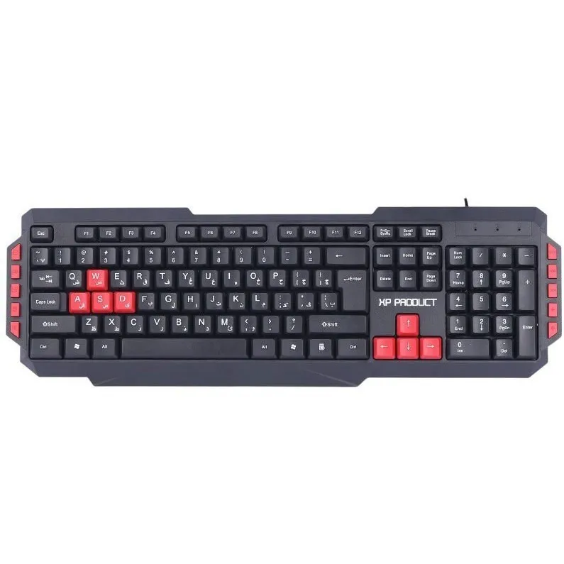کیبورد سیم دار xp-8100n — تصویر ۲