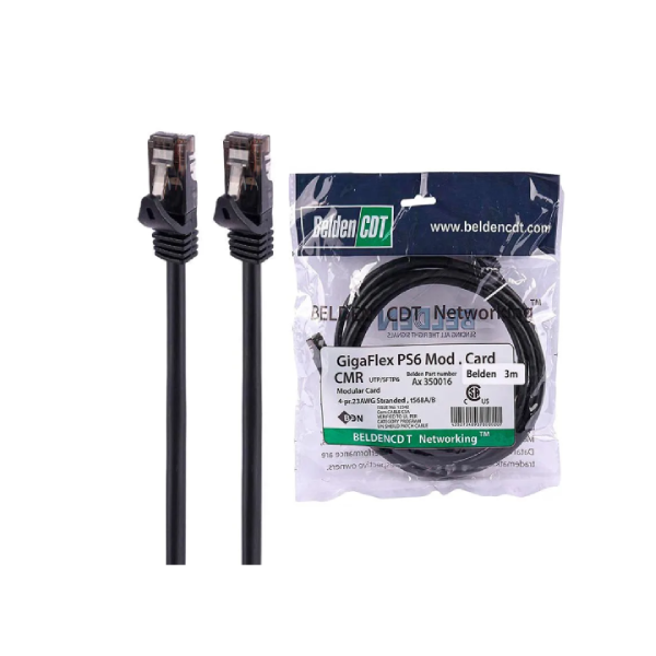 کابل شبکه belden-CAT6 1M — تصویر ۲