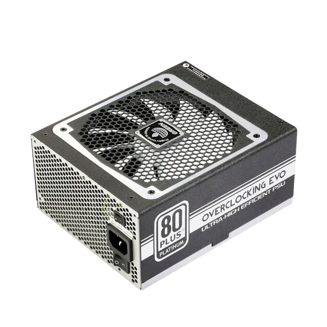 منبع تغذیه کامپیوتر گرین Green GP650B-OCPT 80 Plus Platinum 650W Computer Power Supply Used توان 650 وات در حد نو