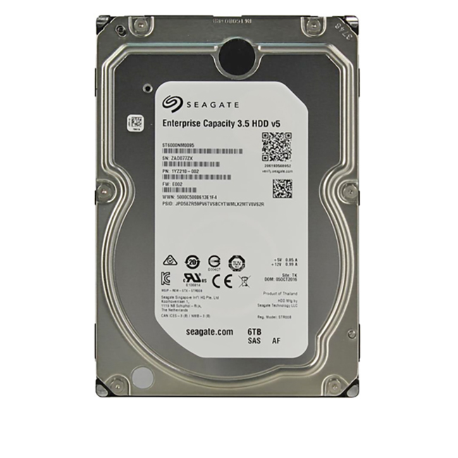 هارددیسک اینترنال سیگیت سری Enterprise SAS مدل ST6000NM00195 ظرفیت 6 ترابایت استوک — تصویر ۲