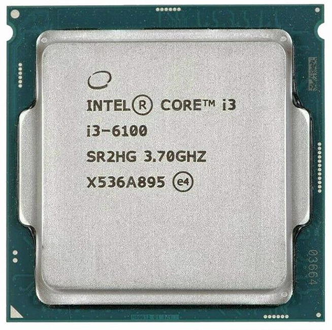 پردازنده اینتل استوک CPU INTEL Core i3-6100 Skylake
