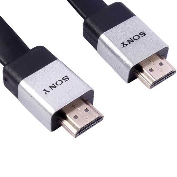 کابل اچ دی ام آی فلت 4K به طول 3 متر برند SONY