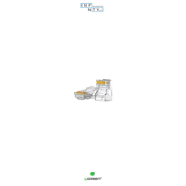 کانکتور Rj45 UTP Cat6 یوگرین UGREEN مدل NW120 UG60558 — تصویر ۲