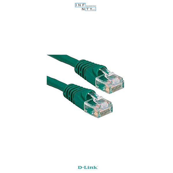 کابل شبکه دی لینک D-Link مدل NCB-C6UGRNR1-1 — تصویر ۳