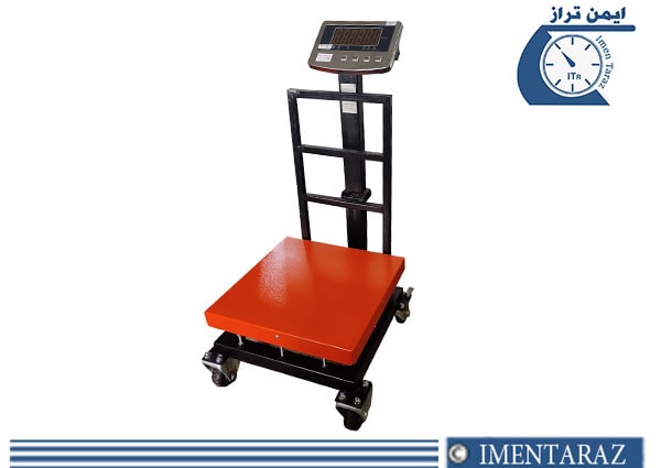 باسکول چرخ دار 200 کیلو کوشا + K 1100 CF — تصویر ۲