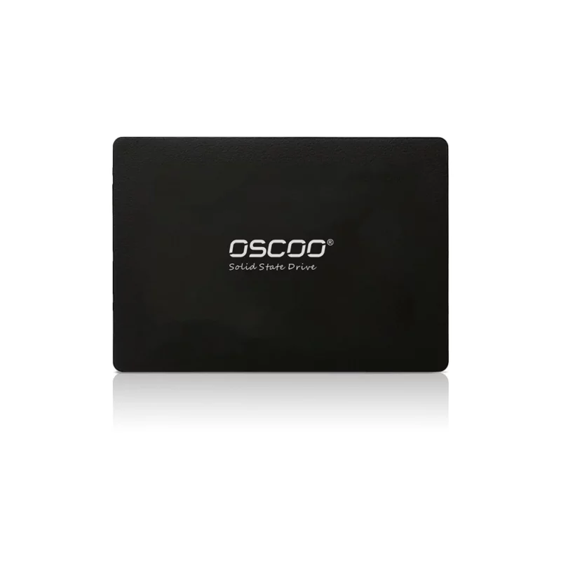 حافظه SSD اسکو 256 گیگابایت Black Plastic SATA OSCOO — تصویر ۲