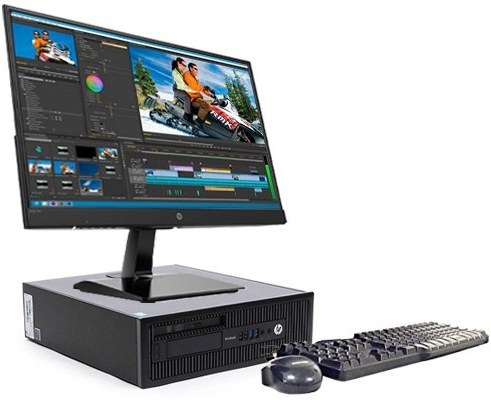 مینی کیس مانیتور استوک برند HP