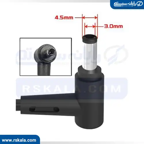 شارژر لپ تاپ 19.5 ولت 3.33 آمپر شرکتی اچ پی سر سوکت 4.5mm * 3.0mm — تصویر ۷