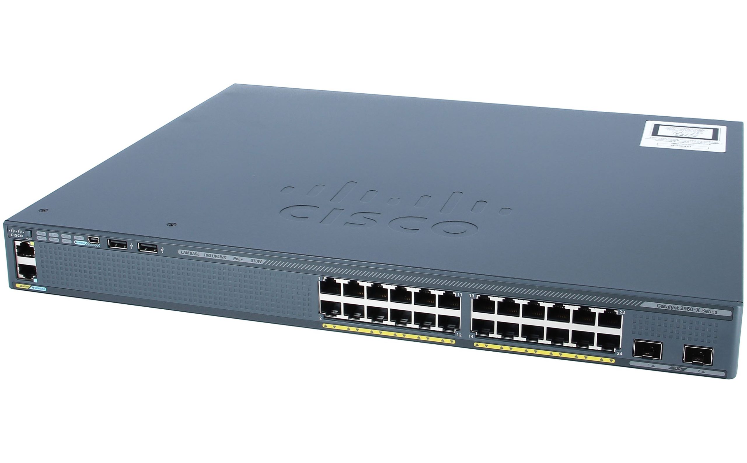 سوییچ 24 پورت سیسکو Cisco Ws-C2960x-24PD-L — تصویر ۴