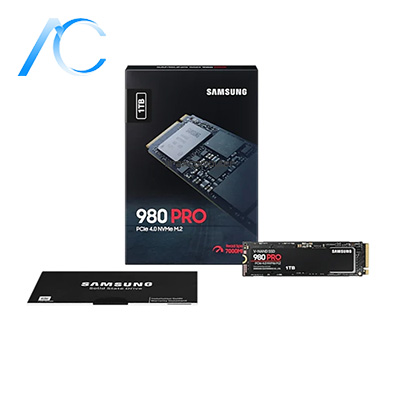 اس اس دی نو اینترنال SSD SAMSUNG PCIE 4.0 NVME M.2 980 PRO 1TB