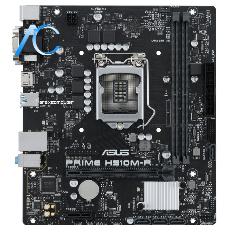 مادربرد دسته دوم ایسوس مدل MAINBOARD USED PRIME H510M-R