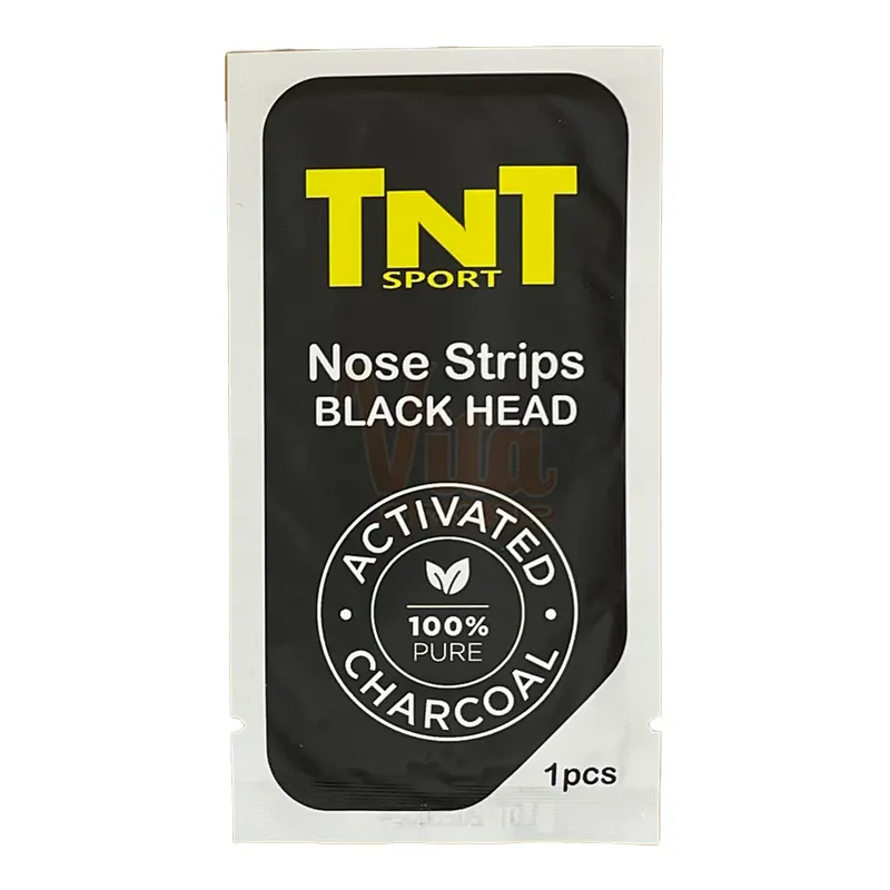 چسب بینی تی ان تی زغالی Activated Charcoal بسته 6 عددی — تصویر ۳