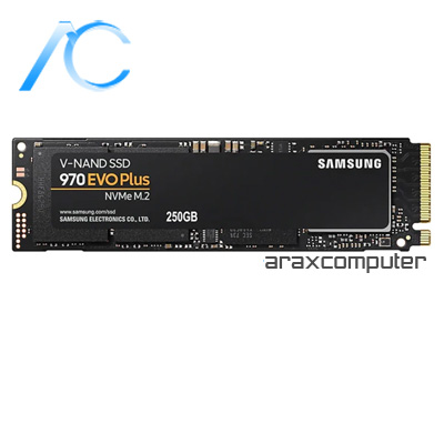 اس اس دی دسته دوم اینترنال SSD NVME M.2 SAMSUNG 970 EVO PLUS 256GB