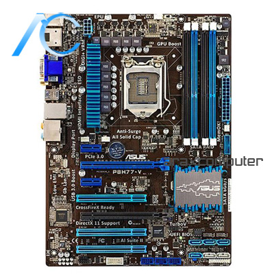 مادربرد دسته دوم ایسوس مدل MAINBOARD USED ASUS P8H77-V