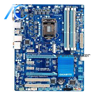 مادربرد دسته دوم گیگابایت مدل MAINBOARD USED GIGABYTE GA-H77-D3H