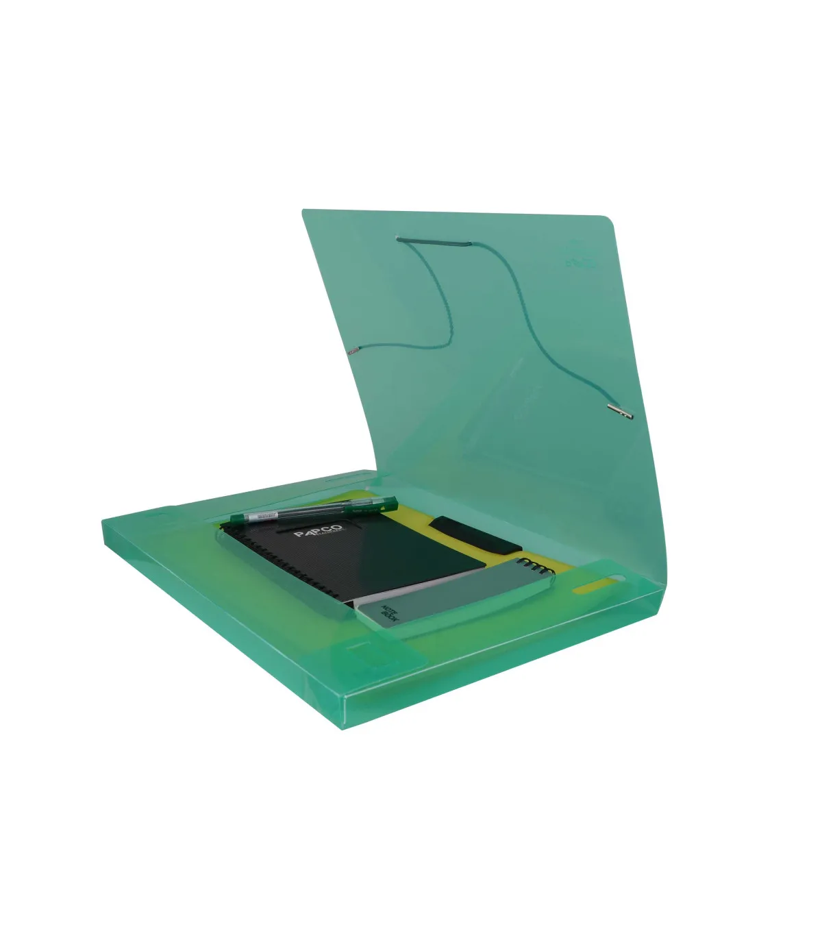 کیف مدارک کشدار شفاف 2 سانتی پاپکو کد S501-2T