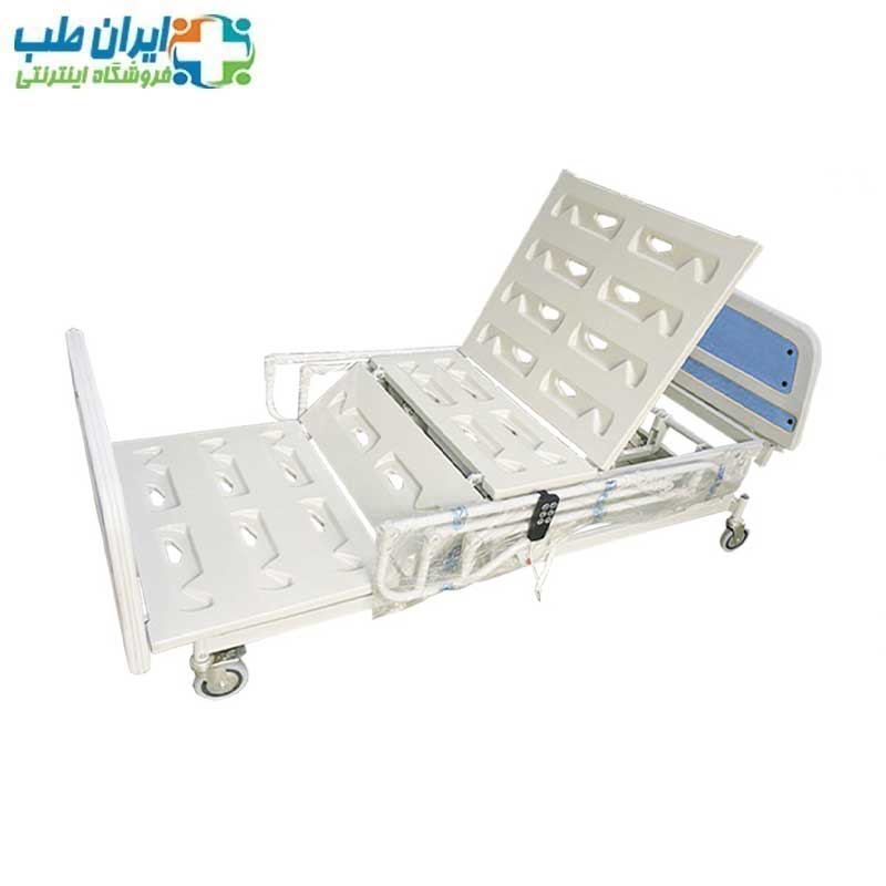 تخت بیمارستانی صندلی شو برقی تحمل وزن 150 کیلوگرم خانگی — تصویر ۳
