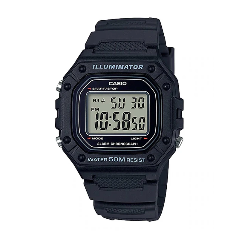 ساعت مچی کاسیو مدل CASIO-W-218H-1A — تصویر ۲
