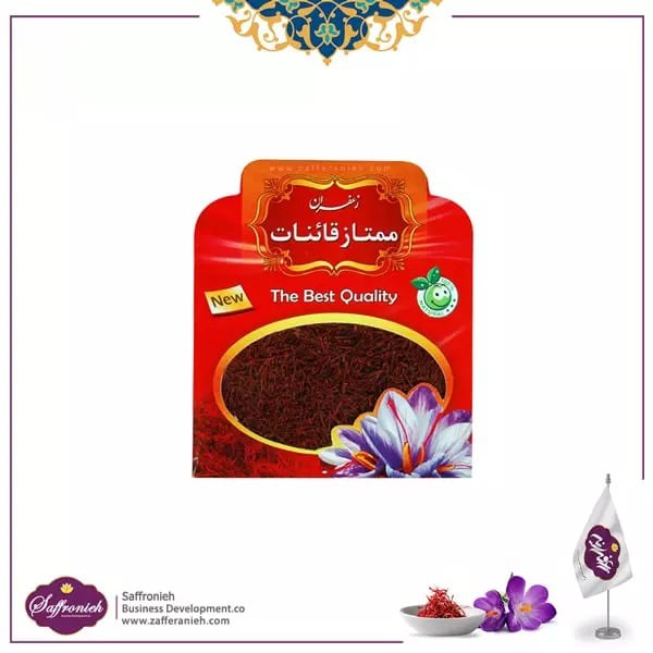 زعفران سرگل درجه یک بسته بندی — تصویر ۲