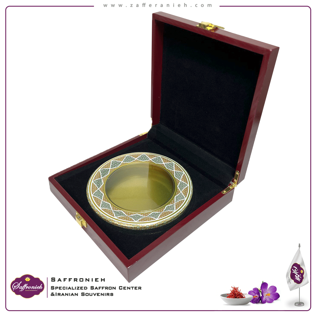 پک چوبی هدیه زعفران مدل مشاهیر — تصویر ۷