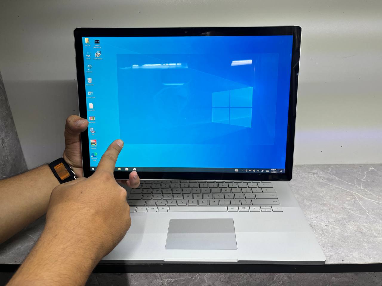 لپتاپ مایکروسافت سرفیس بوک3 مدل SURFACE Book3 Corei7-8650/16/512/6GB GTX 1660 ti