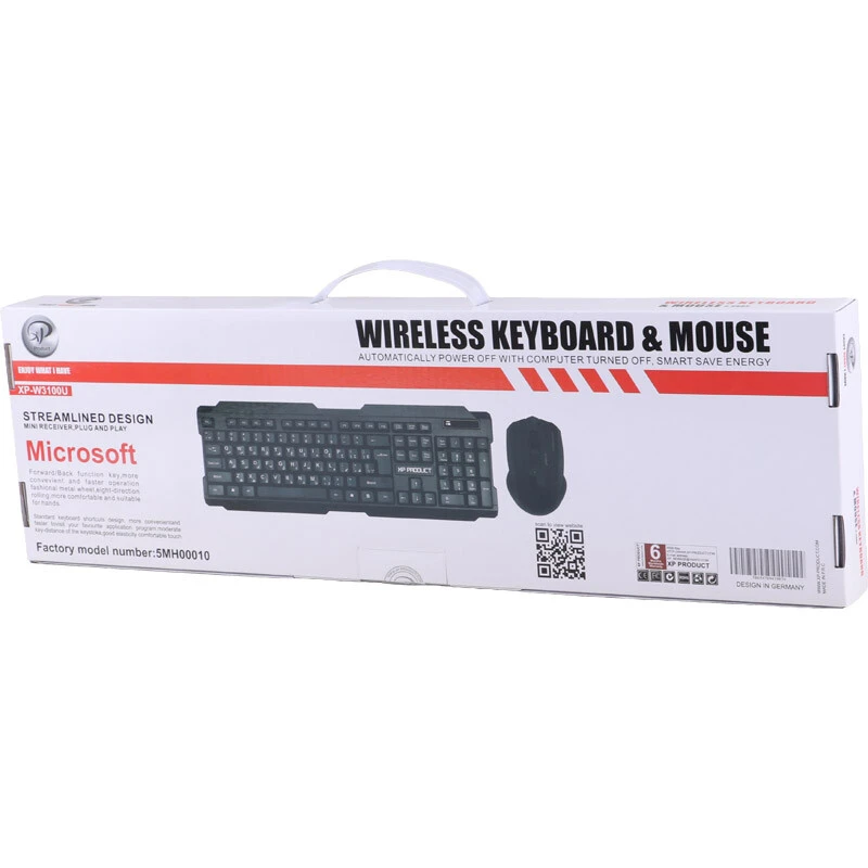 کیبورد و موس بی سیم ایکس پی پروداکت XP-W3100U — تصویر ۸