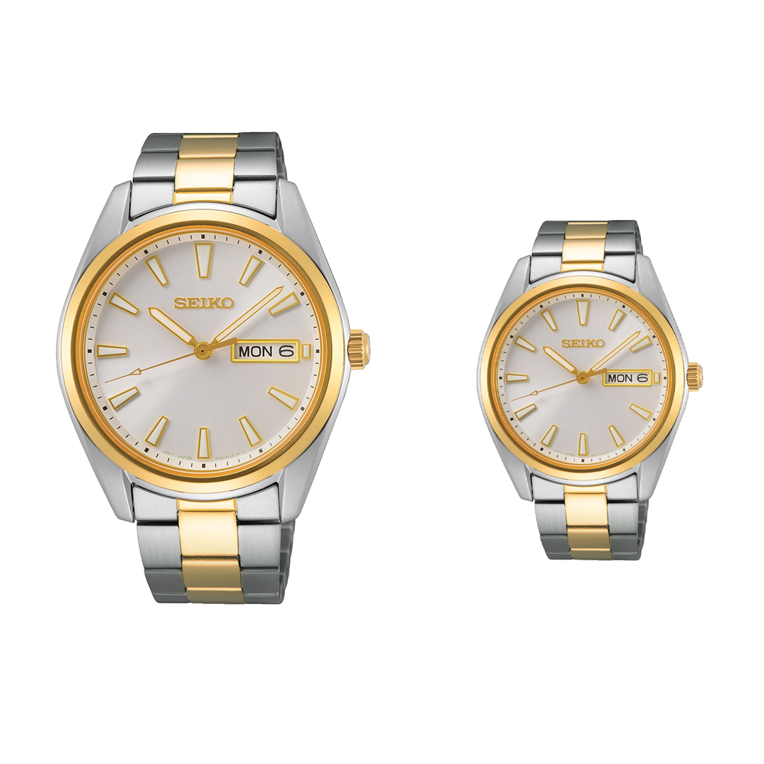 ساعت مچی سیکو ست زنانه و مردانه مدل SEIKO SUR446P1/SUR454P1 — تصویر ۲