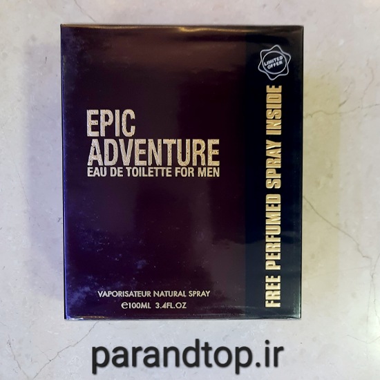 ادکلن امپر اپیک ادونتور(اسپری+ادکلن) EMPER EPIC ADVENTURE (حجم 100میل) اصل امارات — تصویر ۲