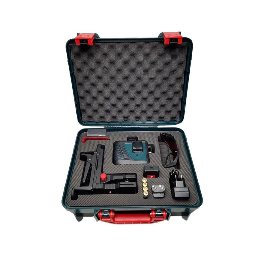 تراز لیزری 360 درجه سه بعدی رونیکس مدل RH-9537 \ بهمراه باتری لیتیوم شارژی — تصویر ۳