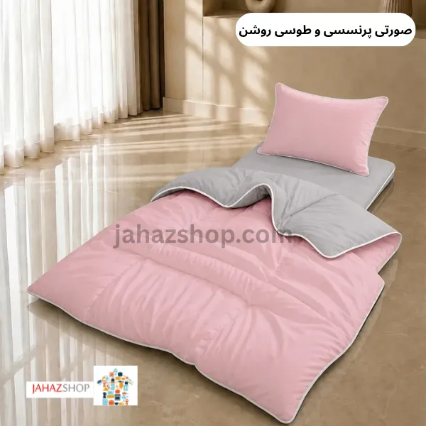 تشک میهمان ساده به همراه لحاف دورو (قیطون دوزی ) طرح آوا