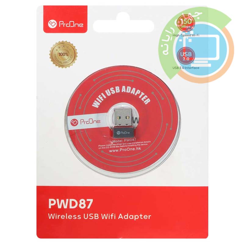 کارت شبکه بی سیم ProOne PWD87 300Mbps