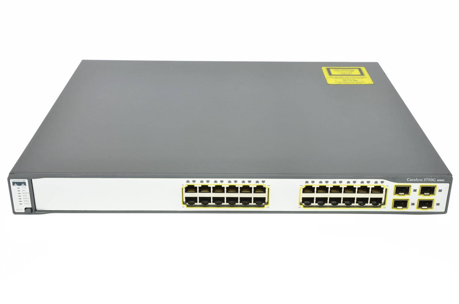 سوئیچ سیسکو Cisco WS-C3750G-24TS-S — تصویر ۲