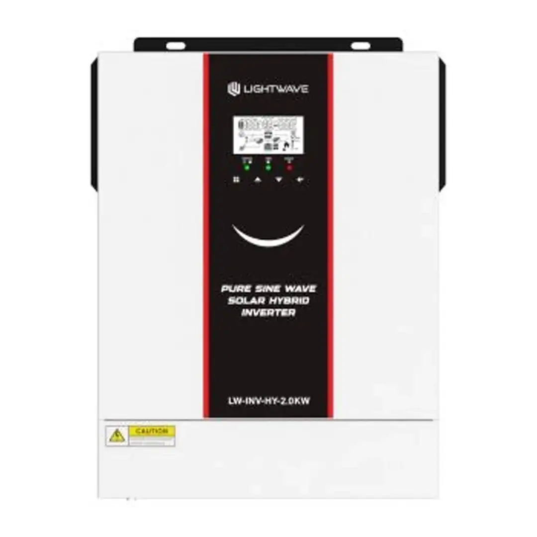 اینورتر هیبریدی MPPT خورشیدی 2.0 کیلووات لایت ویو مدل LW-INV-HY-2.0KW — تصویر ۲