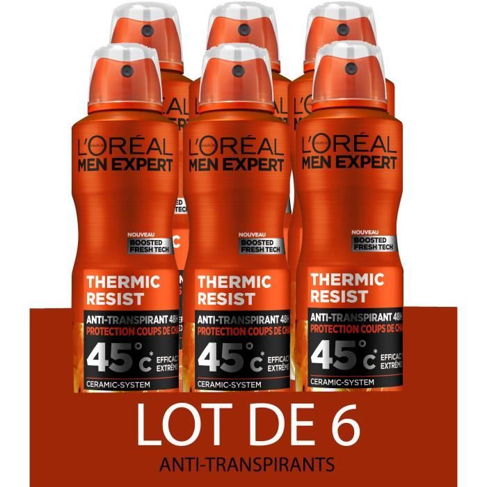 اسپری ضد تعریق مردانه Thermic Resist لورال — تصویر ۲
