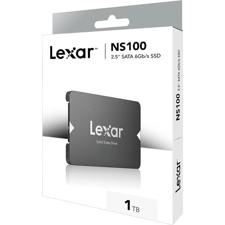 اس اس دی لکسار مدل Lexar SSD 1TB SATA 6G SATA III NS100 2.5-inch ظرفیت 1 ترابایت LNS100-1TRB — تصویر ۳