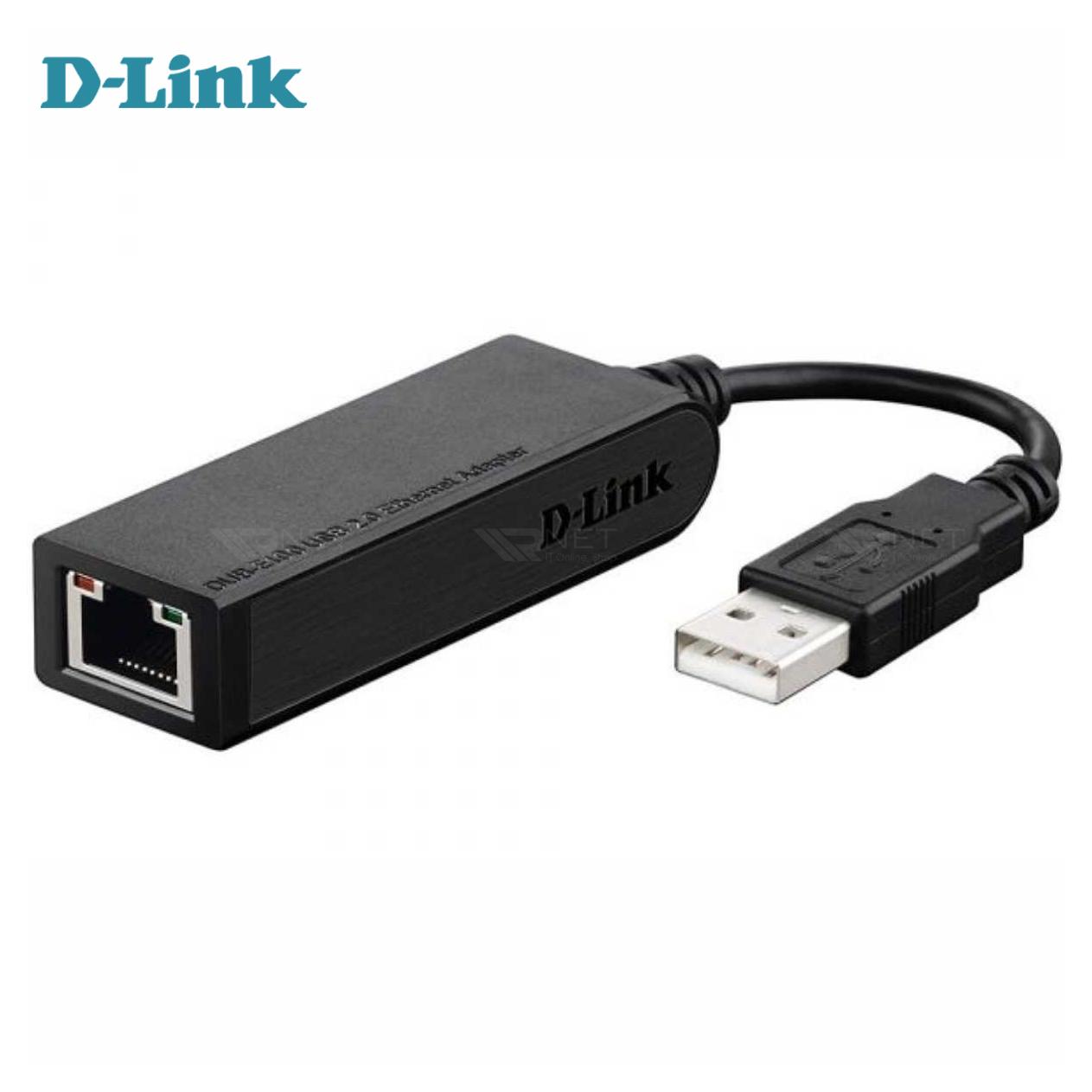 مبدل کارت شبکه USB به Lan دی لینک مدل DUB-E100 D-Link — تصویر ۲