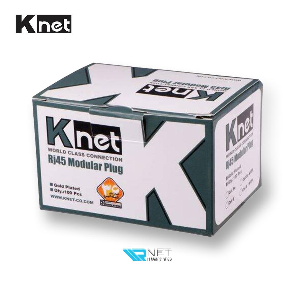 سوکت CAT.6 UTP کی نت مدل K-NC6U0100 بسته 100 عددی — تصویر ۵