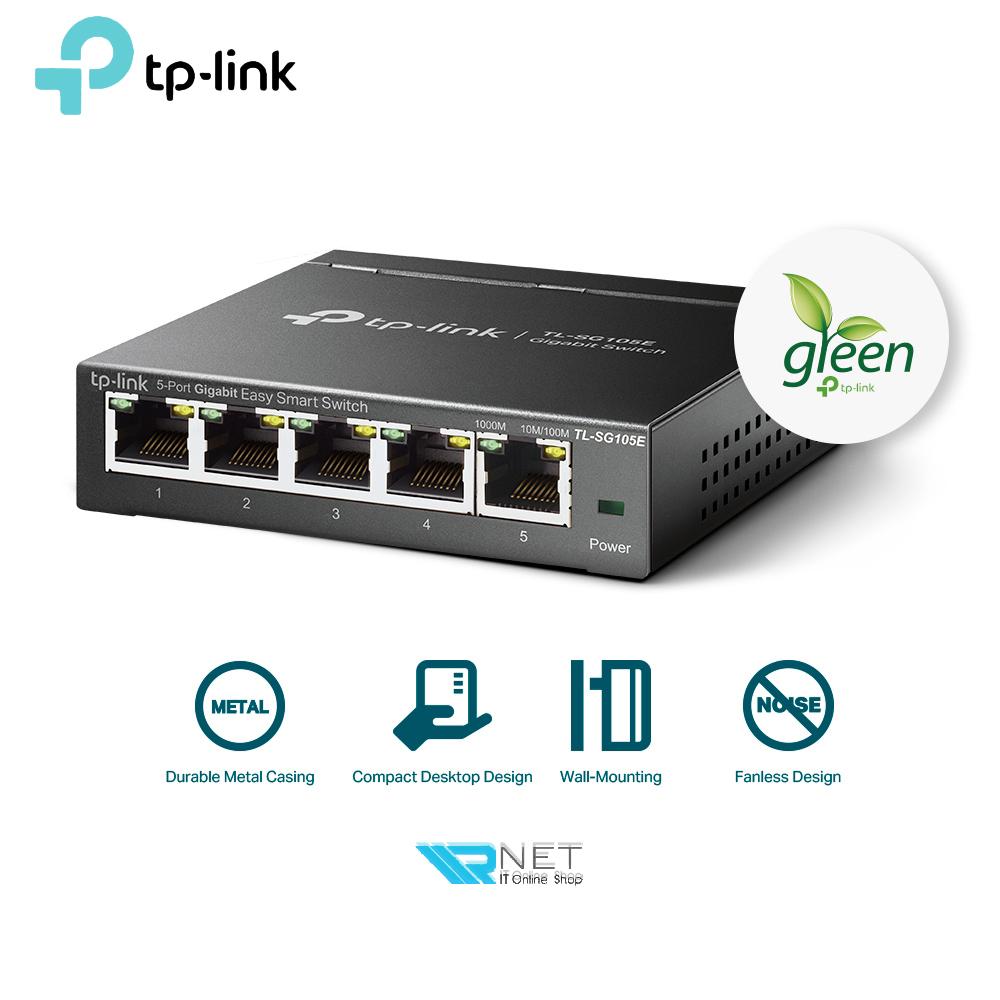 سوئیچ شبکه 5 پورت گیگابیت تی پی لینک مدل TP-Link TL-SG105-E — تصویر ۳